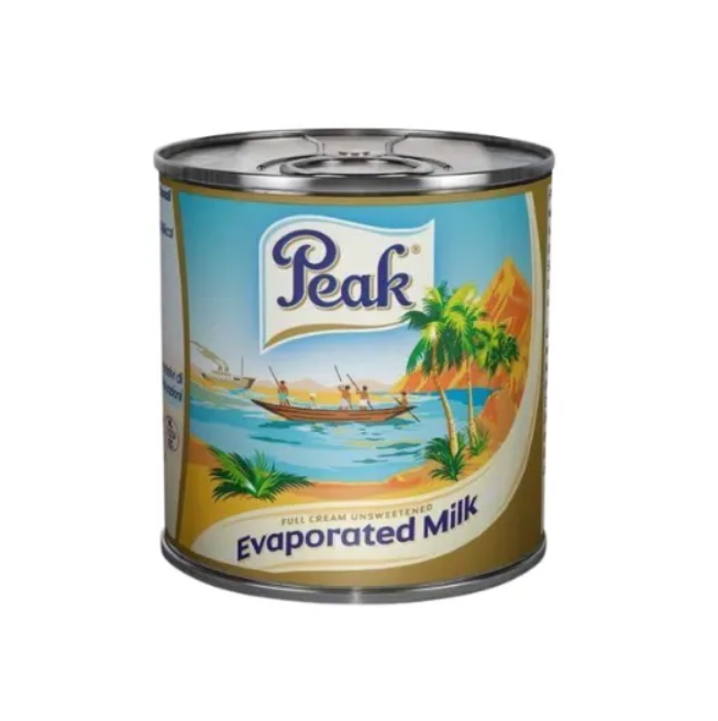 Peak Milk Evaporated Small – 170G – A4 African Food Market | Authentic ...